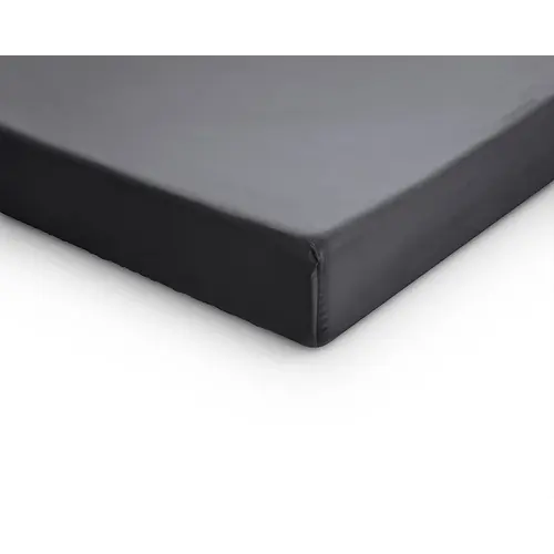 Primaviera DeLuxe Hoeslaken Topper Satijn Antraciet Primaviera DeLuxe Hoeslaken Topper Satijn Antraciet