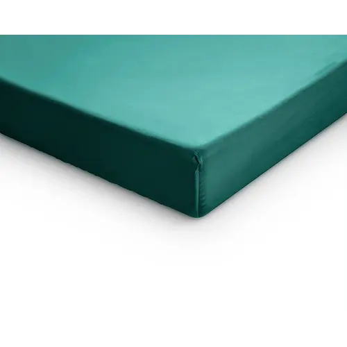 Primaviera DeLuxe Hoeslaken Topper Satijn Groen