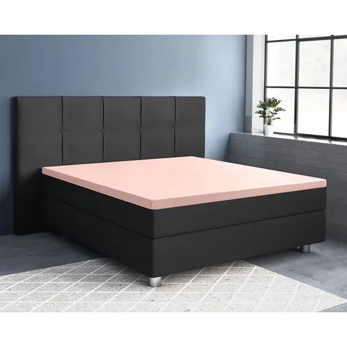 Primaviera DeLuxe Hoeslaken Topper Satijn Roze