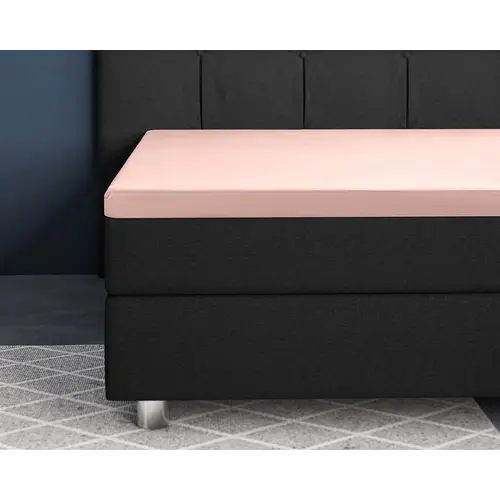 Primaviera DeLuxe Hoeslaken Topper Satijn Roze