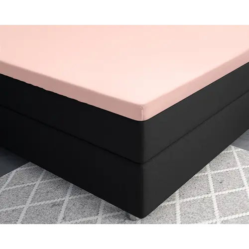 Primaviera DeLuxe Hoeslaken Topper Satijn Roze