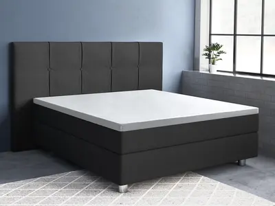 Primaviera DeLuxe Hoeslaken Topper Satijn Wit