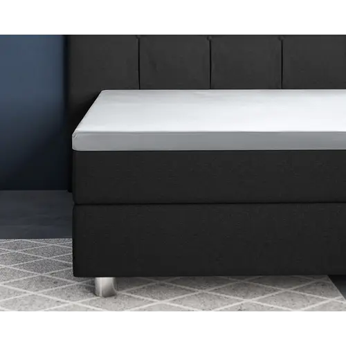 Primaviera DeLuxe Hoeslaken Topper Satijn Wit