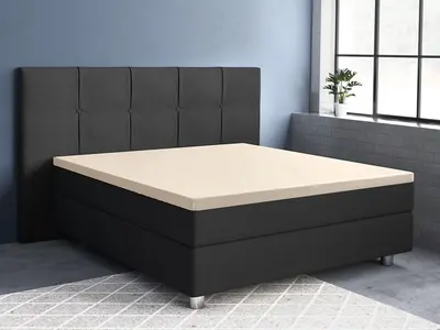 Primaviera DeLuxe Hoeslaken Topper Satijn Zand