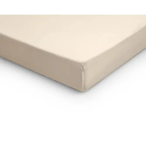 Primaviera DeLuxe Hoeslaken Topper Satijn Zand