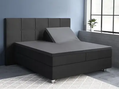 Primaviera DeLuxe Hoeslaken Splittopper Satijn Antraciet