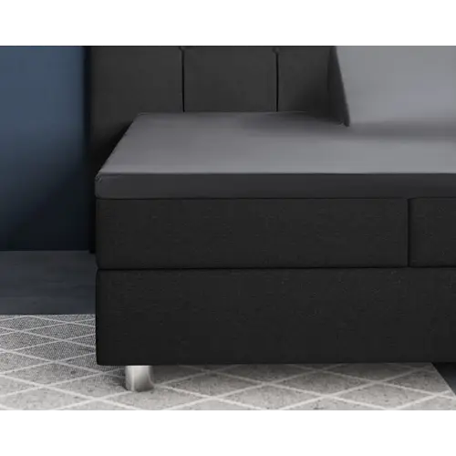 Primaviera DeLuxe Hoeslaken Splittopper Satijn Antraciet Primaviera DeLuxe Hoeslaken Splittopper Satijn Antraciet