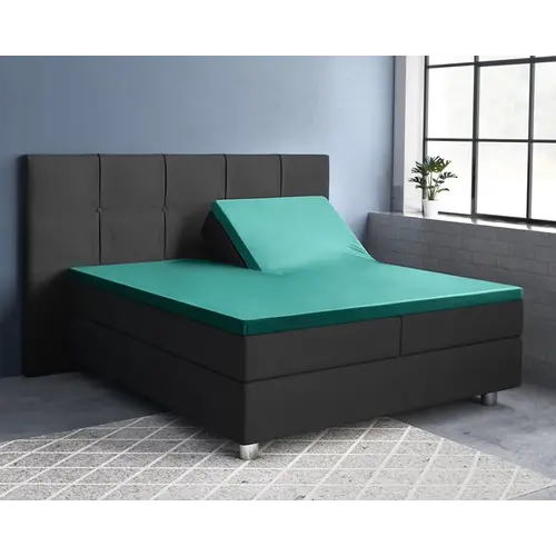 Primaviera DeLuxe Hoeslaken Splittopper Satijn Groen