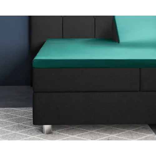 Primaviera DeLuxe Hoeslaken Splittopper Satijn Groen