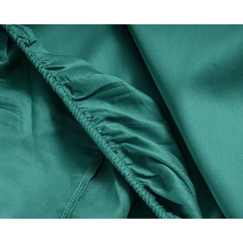 Primaviera DeLuxe Hoeslaken Splittopper Satijn Groen