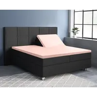 Hoeslaken Splittopper Satijn Roze