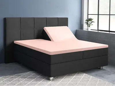 Primaviera DeLuxe Hoeslaken Splittopper Satijn Roze