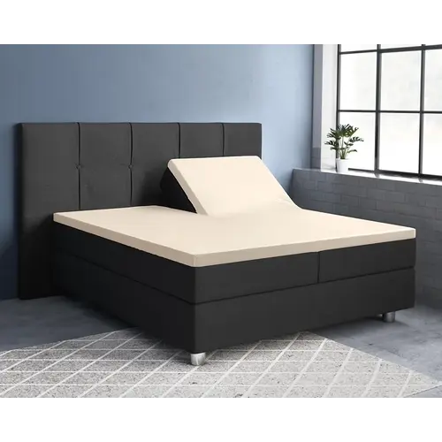 Primaviera DeLuxe Hoeslaken Splittopper Satijn Zand