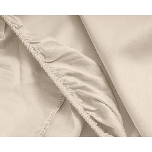 Primaviera DeLuxe Hoeslaken Splittopper Satijn Zand