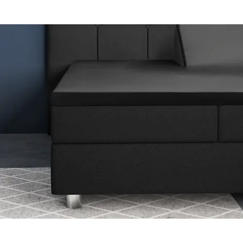 Primaviera DeLuxe Hoeslaken Splittopper Satijn Zwart