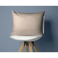 Kussenslopen Satijn Zand (2 stuks)