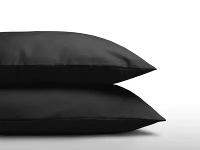 Dreamhouse Kussenslopen Katoen Zwart (2 stuks) Dreamhouse Kussenslopen Katoen Zwart (2 stuks)