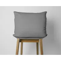 Kussenslopen Flanel Antraciet (2 stuks)