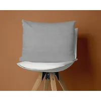 Kussenslopen Flanel Grijs (2 stuks)