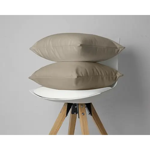 Dreamhouse Kussenslopen Flanel Taupe (2 stuks)