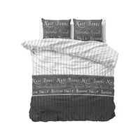 Dekbedovertrek Bonne Nuit 4 Antraciet