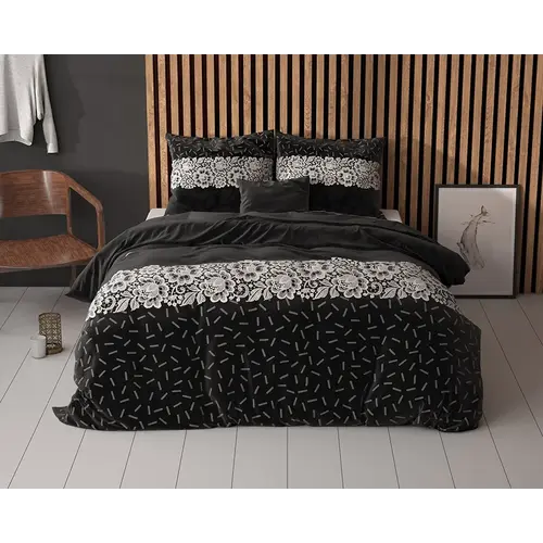 Sleeptime Dekbedovertrek Dervio Antraciet