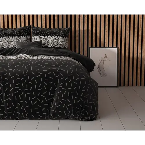 Sleeptime Dekbedovertrek Dervio Antraciet