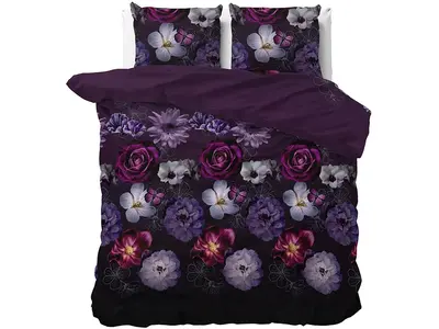 Sleeptime Dekbedovertrek Magic Flower Paars