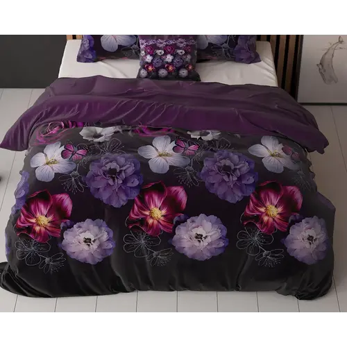 Sleeptime Dekbedovertrek Magic Flower Paars