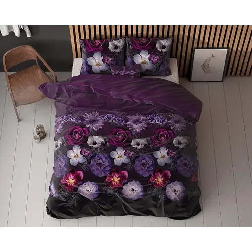 Sleeptime Dekbedovertrek Magic Flower Paars