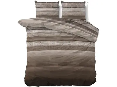 Sleeptime Dekbedovertrek Marcus Taupe