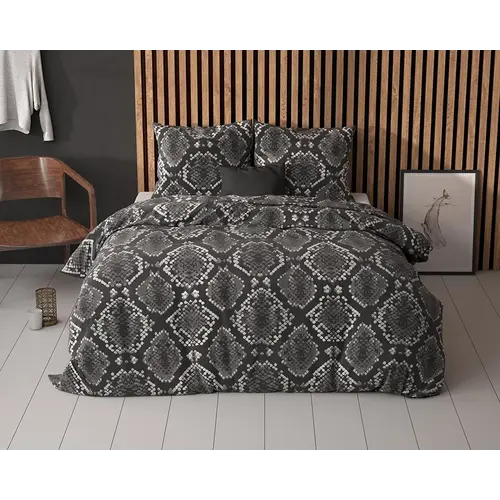 Sleeptime Dekbedovertrek Riley Antraciet Sleeptime Dekbedovertrek Riley Antraciet