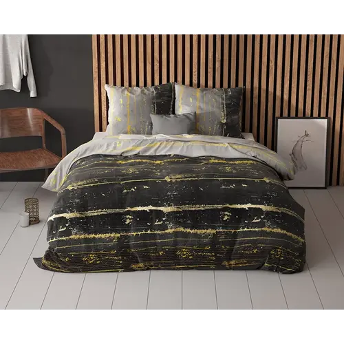 Sleeptime Dekbedovertrek Scratchy Antraciet