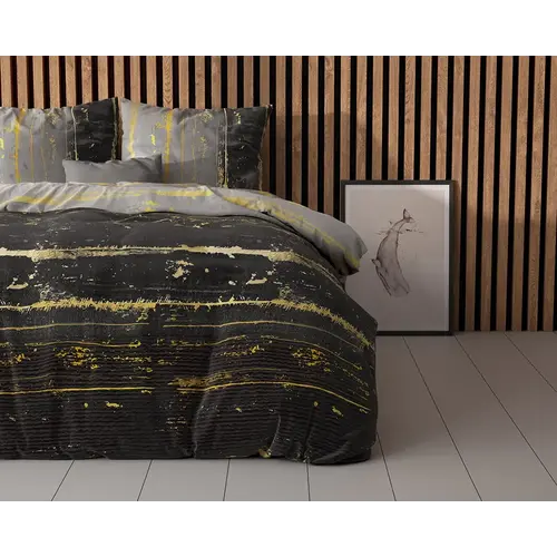 Sleeptime Dekbedovertrek Scratchy Antraciet