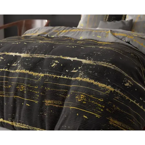 Sleeptime Dekbedovertrek Scratchy Antraciet