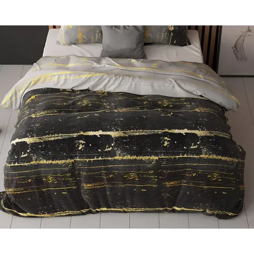 Sleeptime Dekbedovertrek Scratchy Antraciet