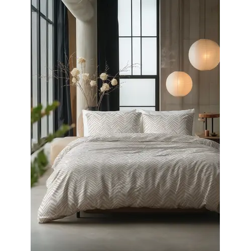 Sleeptime Dekbedovertrek Ethnic Zand Sleeptime Dekbedovertrek Ethnic Zand