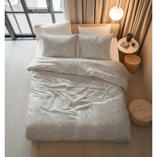 Sleeptime Dekbedovertrek Rattan Zilvergrijs Sleeptime Dekbedovertrek Rattan Zilvergrijs