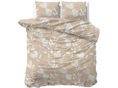 Sleeptime Dekbedovertrek Spring Beige Zand