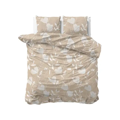 Sleeptime Dekbedovertrek Spring Beige Zand