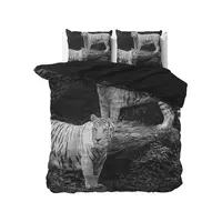 Dekbedovertrek Tigers Grijs