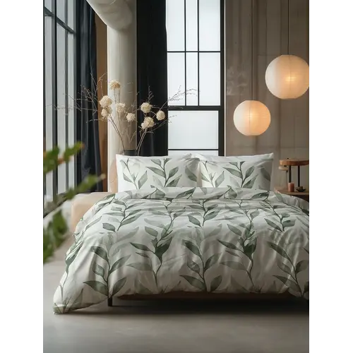 Sleeptime Dekbedovertrek Urban Greenhouse Groen Sleeptime Dekbedovertrek Urban Greenhouse Groen