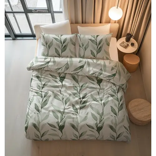 Sleeptime Dekbedovertrek Urban Greenhouse Groen Sleeptime Dekbedovertrek Urban Greenhouse Groen