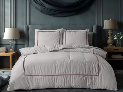 Primaviera DeLuxe Dekbedovertrek Brata Taupe Brons