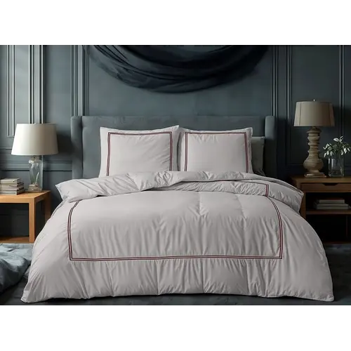 Primaviera DeLuxe Dekbedovertrek Brata Taupe Brons