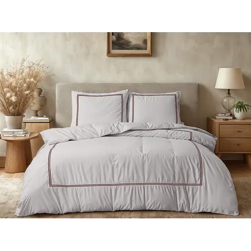 Primaviera DeLuxe Dekbedovertrek Brata Taupe Brons