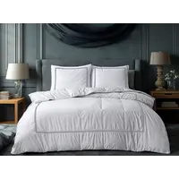 Dekbedovertrek Brata Wit Grijs