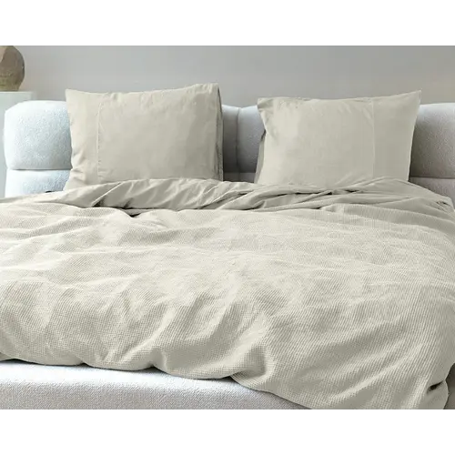Primaviera DeLuxe Dekbedovertrek Waffle Beige
