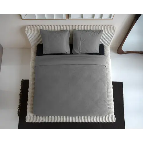 Primaviera DeLuxe Dekbedovertrek Waffle Grijs