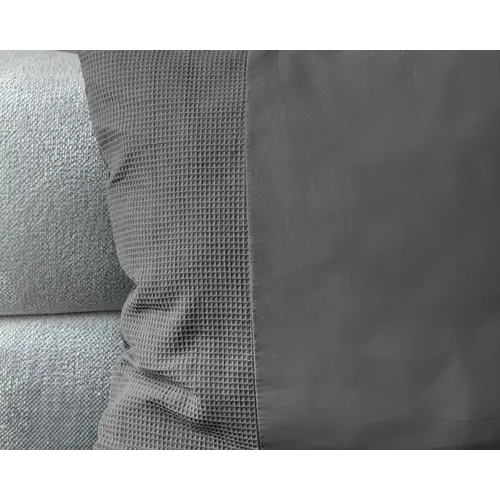 Primaviera DeLuxe Dekbedovertrek Waffle Grijs